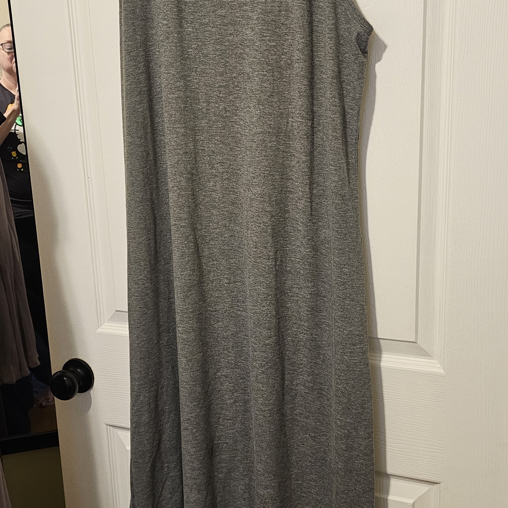 LuLaRoe Charcoal Sleeveless Dress